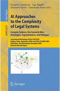 AI Approaches to the Complexity of Legal Systems