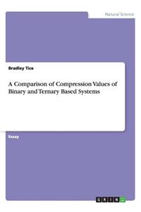 A Comparison of Compression Values of Binary and Ternary Based Systems
