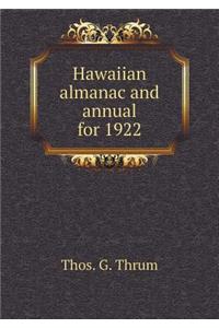 Hawaiian almanac and annual for 1922