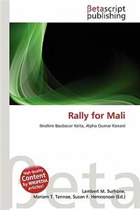 Rally for Mali