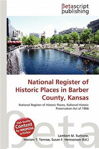 National Register of Historic Places in Barber County, Kansas