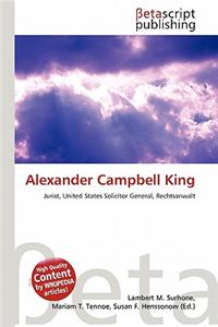 Alexander Campbell King