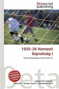 1935-36 Nemzeti Bajnoksag I