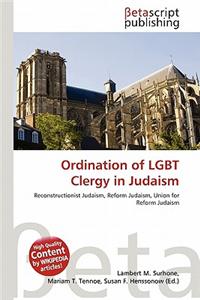 Ordination of Lgbt Clergy in Judaism