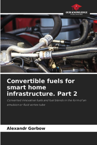 Convertible fuels for smart home infrastructure. Part 2