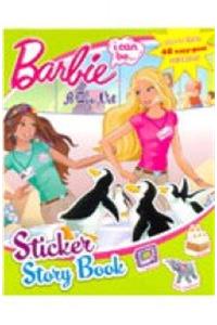 Sticker Story Book - Barbie A Zoo Vet