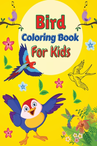 Bird Coloring Book For Kids