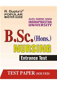 Ggsipu—B.Sc. (Hons.) Nursing Entrance Exam Guide