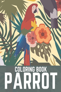 Parrot Coloring Book