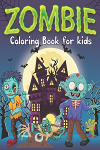 Zombie Coloring Book for kids