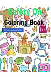 Safety On Coloring Book