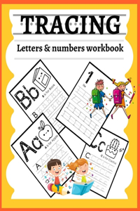 Tracing letters & numbers workbook