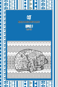 Mandala Coloring Books for Adults Large Print - Animals - Cat