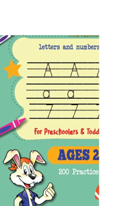 BIG Letter Tracing for Preschoolers and Toddlers ages 2-4