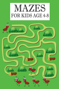 Mazes for kids Age 4-8