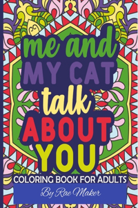Cat Quote Coloring Book