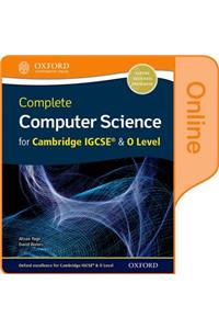 Complete Computer Science for Cambridge Igcserg & O Level Online Student Book