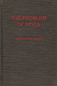Problem of Style