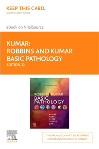 Robbins & Kumar Basic Pathology, Elsevier eBook on Vitalsource (Retail Access Card)