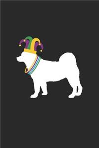Shiba Inu Notebook - Mardi Gras Gift for Shiba Inu Lovers - Shiba Inu Journal