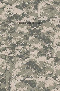 Camouflage Notebook