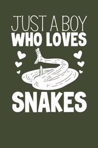 Boy Who Loves Snakes