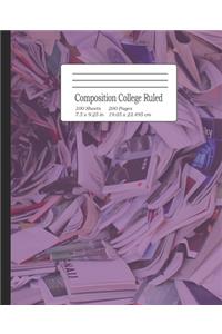 Composition College Ruled
