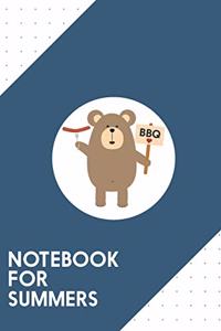 Notebook for Summers