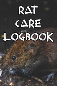 Rat Care Logbook
