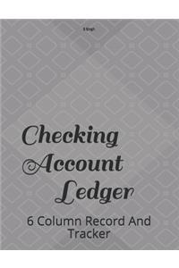 Checking Account Ledger