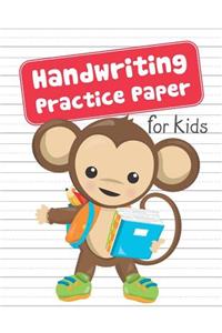 Handwriting Practice Paper for Kids