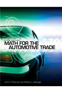 Math for the Automotive Trade