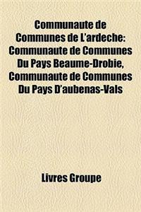 Communaute de Communes de L'Ardeche