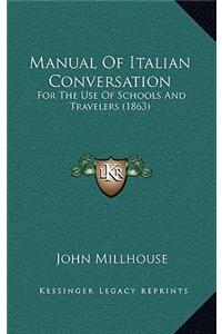 Manual of Italian Conversation