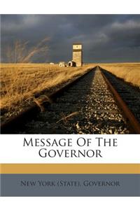 Message Of The Governor