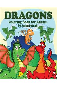 Dragons Coloring Book for Adults