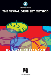 Visual Drumset Method Book/Online Audio