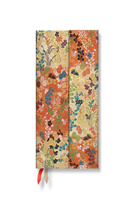 Paperblanks 2024 Kara-Ori Japanese Kimono 12-Month Mini Horizontal Wrap Closure 160 Pg 100 GSM