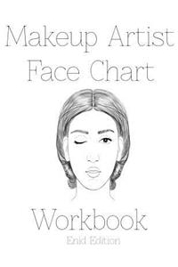 Makeup Artist Face Chart Workbook