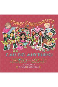 Mary Engelbreit Moms Can Do Anything! 17-Month 2020-2021 Family Wall Calendar