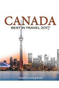 Canada Sketch Coloring Book