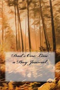 Dad's One Line a Day Journal