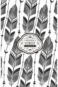 Hidden Forest: Bohemian Feathers Password Keeper - Best Solution Remind You Not to Forget and Lose Your Password (5.5x8.5 Inches)