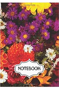 Flowers Dot-grid Notebook