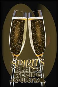 Spirits Blank Recipe Journal