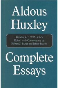 Aldous Huxley Complete Essays