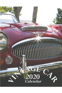 Vintage Car 2020 Calendar