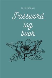 The Personal password log book