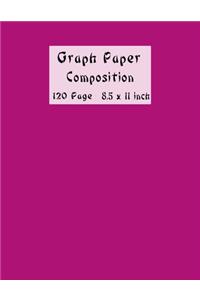 Graph Paper Composition Notebook