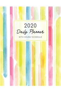 2020 Daily Planner with Hourly Schedule